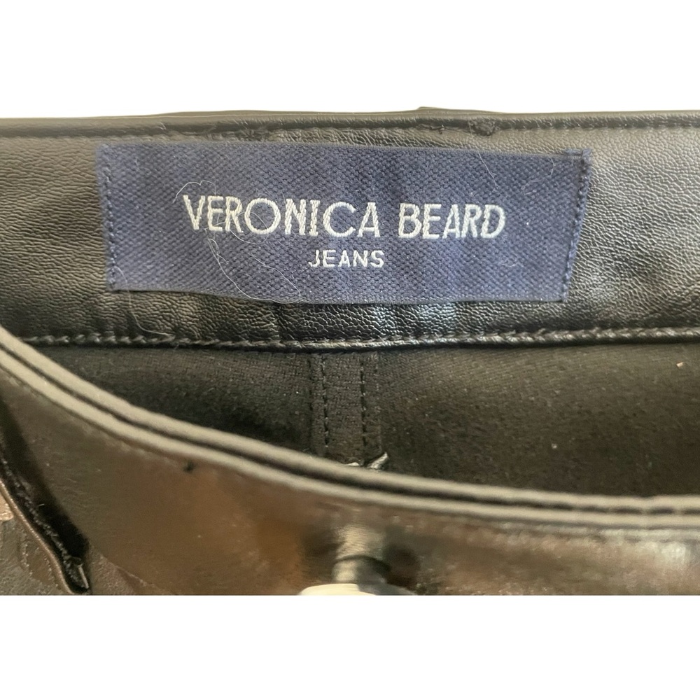 Veronica Beard Black ‘Carson’ Ankle Flare High Rise _ Size 28 - Picture 3 of 5